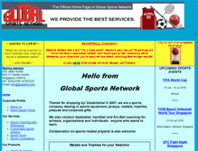 Tablet Screenshot of gsportsn.com